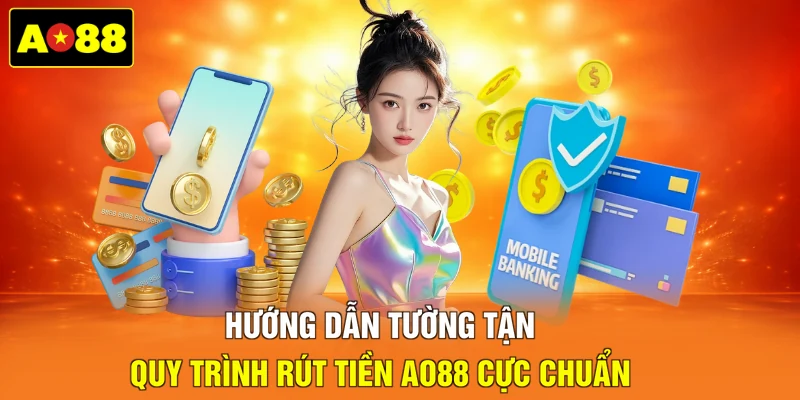 Hướng dẫn tường tận quy trình rút tiền AO88 cực chuẩn